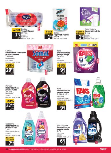 Katalog Tommy - Tommy vrijedi od 24.09. do 30.09. - stranica 28
