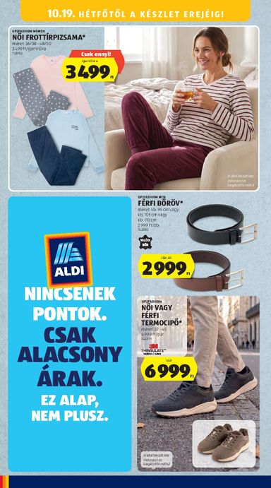 Akciós újság Aldi - Aldi - Középső sor termékei érvényes 10.15.-tól 10.21.-ig - 14 oldal