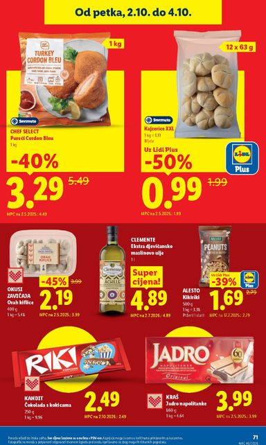 Katalog Lidl - Lidl vrijedi od 28.09. do 04.10. - stranica 71