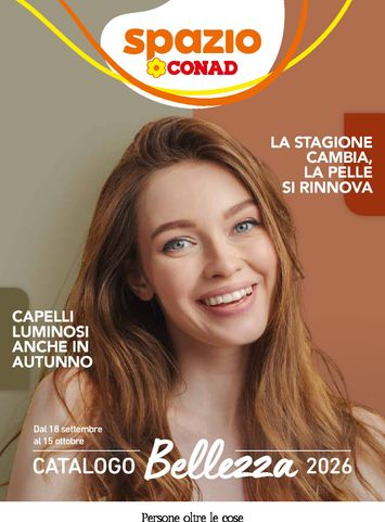 Volantino Spazio Conad - Spazio Conad - Catalogo Bellezza - Roma valido dal 18/09 al 15/10 - pagina 1