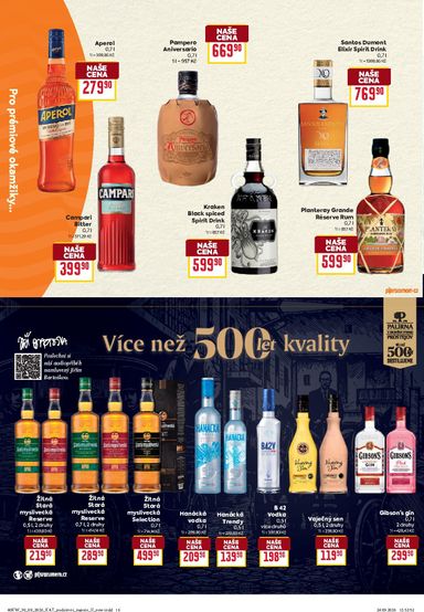 Leták Billa - Billa - Katalog: Podzimní nápoje od 30.09. do 20.10. - strana 16