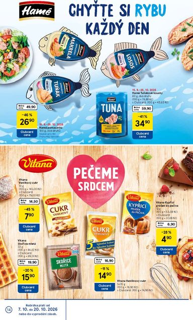 Leták Tesco - Tesco - Značky, které máte rádi od 30.09. do 27.10. - strana 14