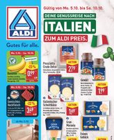 ALDI Nord-Prospekt von Montag 05.10.