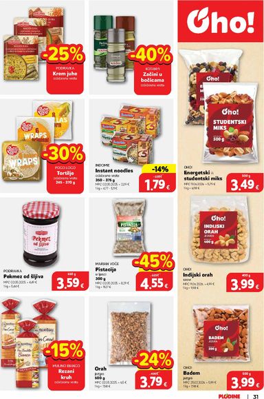 Katalog Plodine - Plodine vrijedi od 30.09. do 06.10. - stranica 31