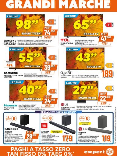 Volantino Expert - expert valido dal 24/09 al 07/10 - pagina 32