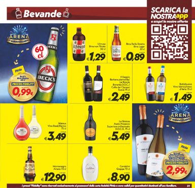 Volantino Super Conveniente - Super Conveniente - Arena di Catania/Arena di Misterbianco valido dal 02/10 al 12/10 - pagina 21