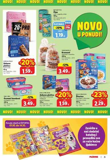 Katalog Plodine - Plodine vrijedi od 30.09. do 06.10. - stranica 3