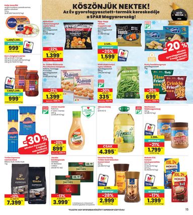 Akciós újság INTERSPAR - INTERSPAR érvényes 10.08.-tól 10.14.-ig - 15 oldal