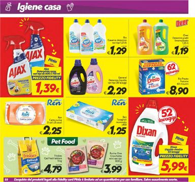 Volantino Super Conveniente - Super Conveniente - Caltanissetta, San Cataldo, Avola, Lascari, Milazzo, Barcellona Pozzo di Gotto valido dal 02/10 al 12/10 - pagina 22
