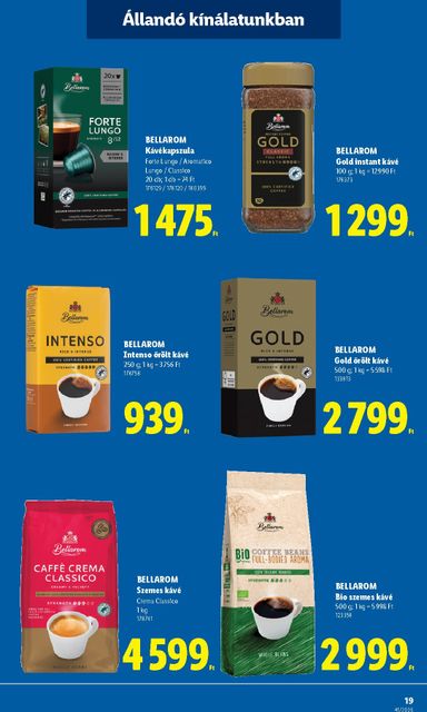 Akciós újság Lidl - Lidl érvényes 10.08.-tól 10.14.-ig - 19 oldal