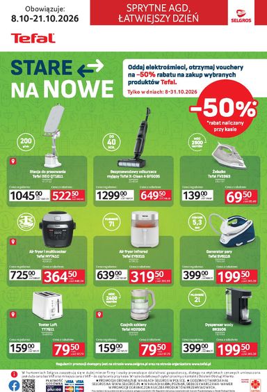 Gazetka Selgros - Selgros cash&carry - Katalog Elektro AGD od 08.10. do 21.10. - strona 20
