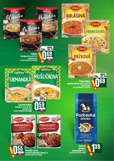 Leták COOP Jednota - COOP Jednota - Tempo od 01.10. do 07.10. - strana 32