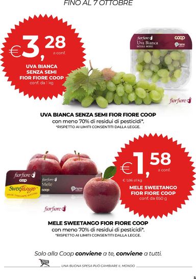 Volantino Coop Firenze - Coop Firenze - Vicino a te valido dal 01/10 al 14/10 - pagina 5
