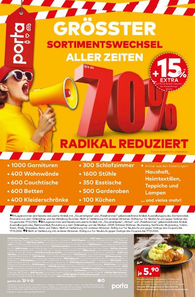 Prospekt porta - Porta gültig ab 04.10. bis 18.10. - seite 9