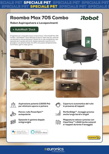 Volantino Euronics - Euronics - Speciale Pet valido dal 05/05 al 30/10 - pagina 13