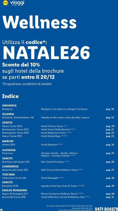 Volantino Lidl - Lidl - Viaggi valido dal 08/10 al 15/12 - pagina 18