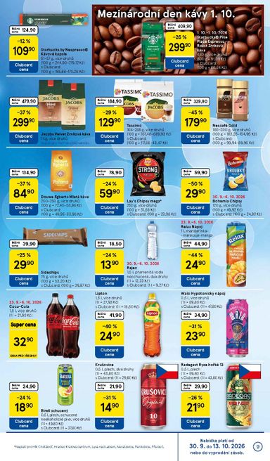 Leták Tesco - Tesco od 30.09. do 06.10. - strana 9