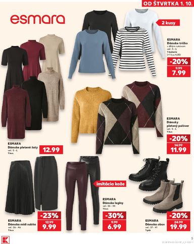 Leták Kaufland - Kaufland - Spotrebné zboží od 01.10. do 07.10. - strana 5