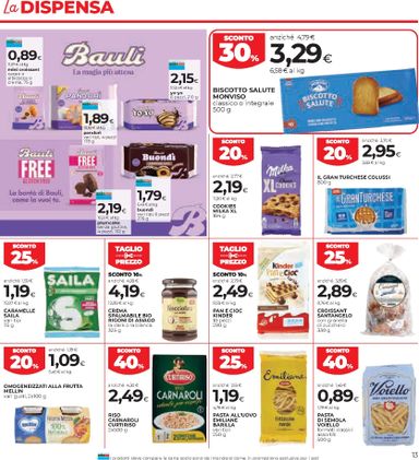 Volantino Coop - Coop valido dal 24/09 al 07/10 - pagina 13
