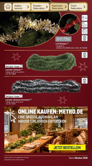 Prospekt METRO - Metro - Weihnachten gültig ab 01.10. bis 31.10. - seite 79