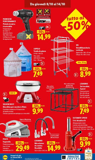 Volantino Lidl - Lidl - Ci siamo rifatti il look! - Lugo valido dal 08/10 al 14/10 - pagina 4