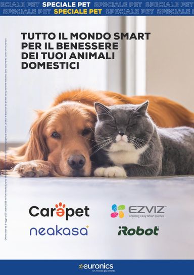 Volantino Euronics - Euronics - Speciale Pet valido dal 05/05 al 30/10 - pagina 3