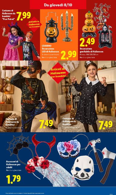 Volantino Lidl - Lidl - Da Lidl ogni brivido vale davvero valido dal 01/10 al 31/10 - pagina 11