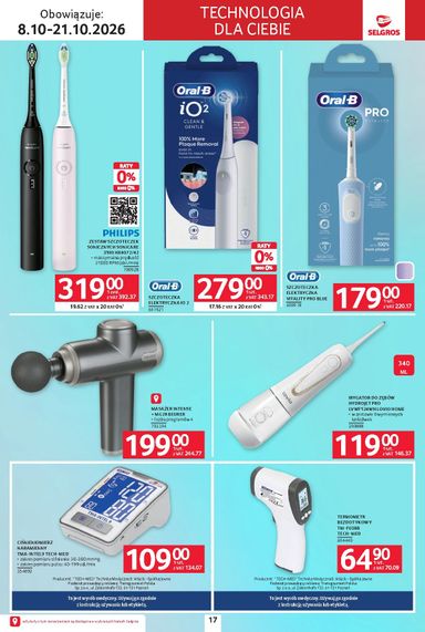 Gazetka Selgros - Selgros cash&carry - Katalog Elektro AGD od 08.10. do 21.10. - strona 17