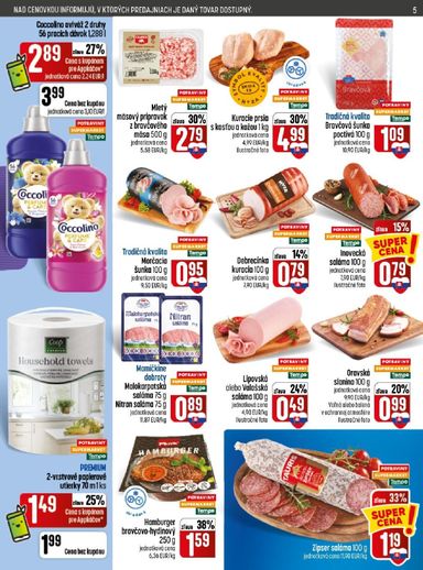 Leták COOP Jednota - COOP Jednota od 01.10. do 07.10. - strana 5