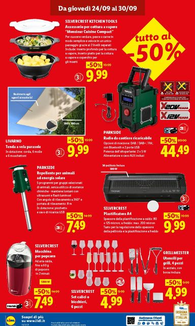 Volantino Lidl - Lidl - Ci siamo rifatti il look! - Lugo valido dal 24/09 al 30/09 - pagina 4